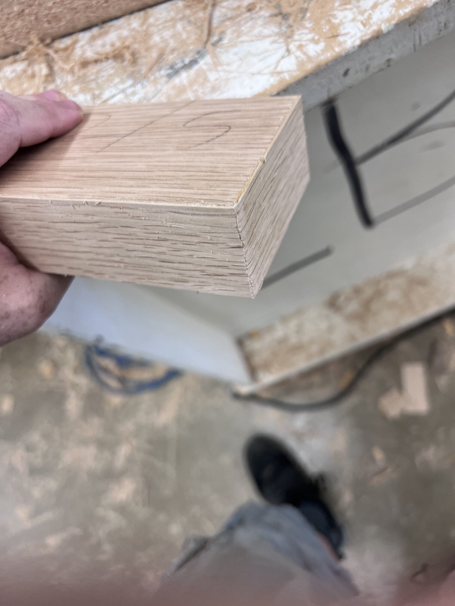 Part for furniture built at halcon.